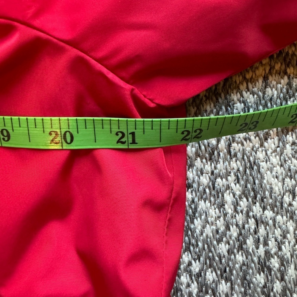 TOMMY HILFIGER Red Women’s Lightweight Everyday Weather Resistant Windbreaker M - Picture 12 of 16